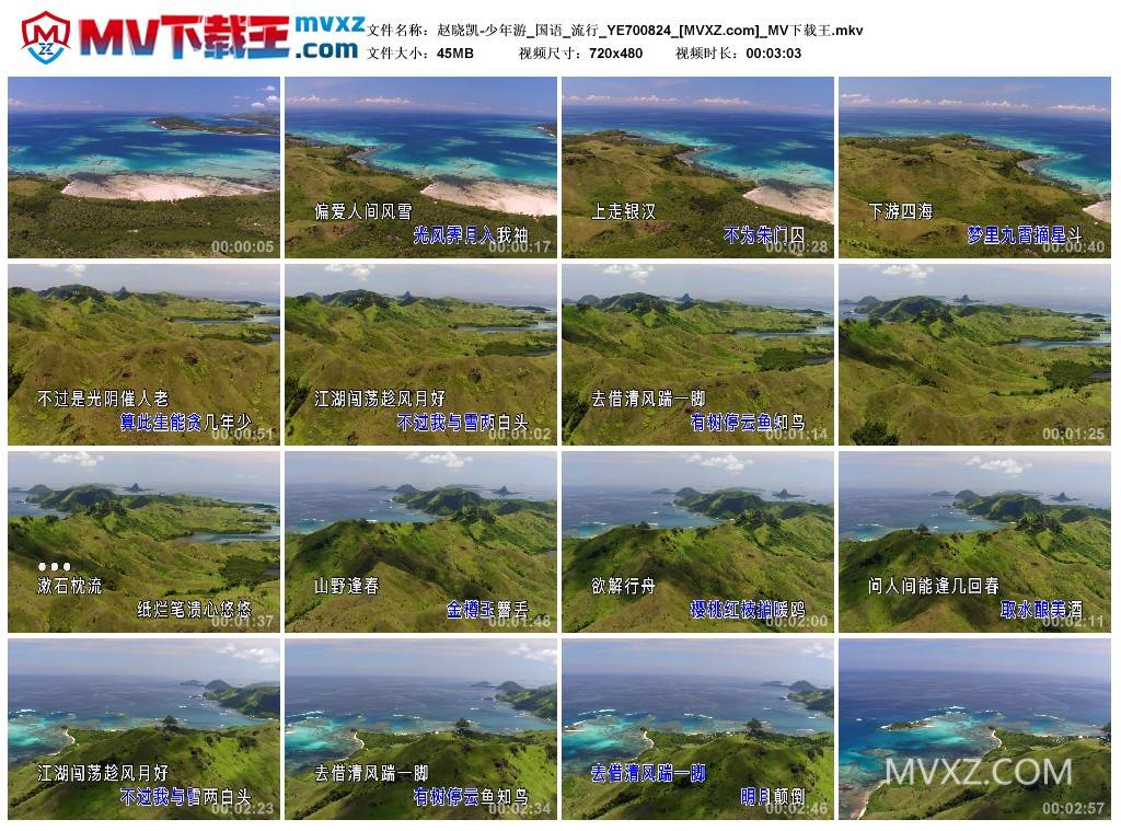 赵晓凯-少年游_国语_流行_YE700824